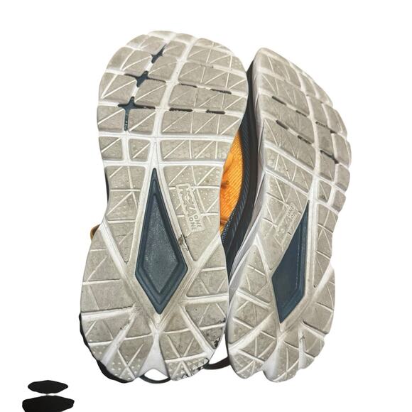 HOKA Mach Supersonic PROFLY+ Women 8 Orange Sneakers - Picture 8 of 9